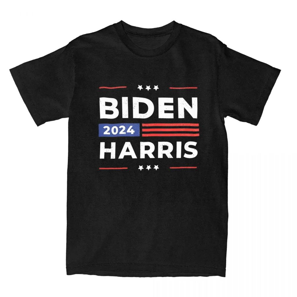 T Shirt Biden Harris 2024 President American Flag T Shirts Fashion Summer Tee Shirt