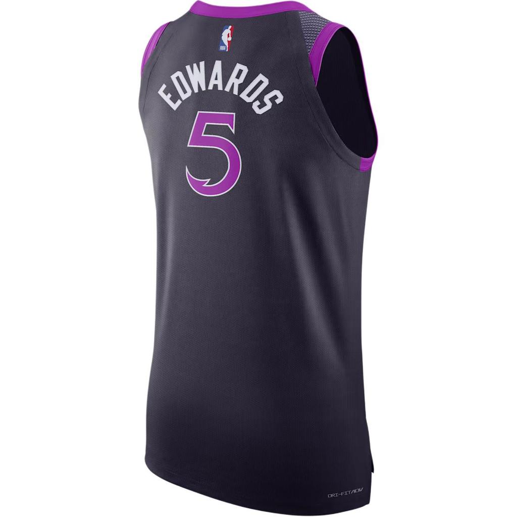 Nike Dri-FIT ADV FW25 Anthony Edwards Minnesota Timberwolves City Edition NBA 2025-26 V-Neck Sports Sleeveless Basketball Jersey Men tops HM6114-526