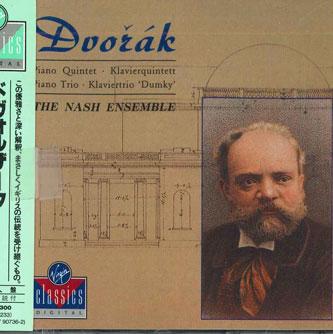 

CD NASH ENSEMBLE OF LONDON - Dvorak : Piano Trio Op.90 Piano Qui VJCC2317 VIRGIN Japan Obi Classical Used