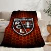 Racing Club De Lens Crest Portable Blanket/Soft Blanket Bedding Blanket Suitable for Travel Camping Living Rooms Offices Sofas Fan Gifts
