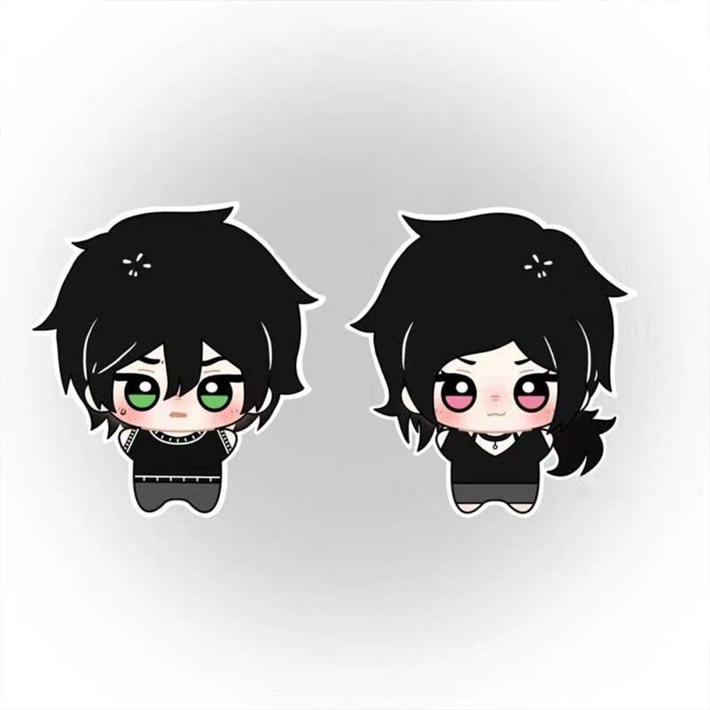 10cm Peluches de Anime Andy et Leyley Jouets Sac à dos Ornement Leyley Cosplay Peluche Pendentif Poupée Figurine Andy Porte-clés Cadeaux d'anniversaire