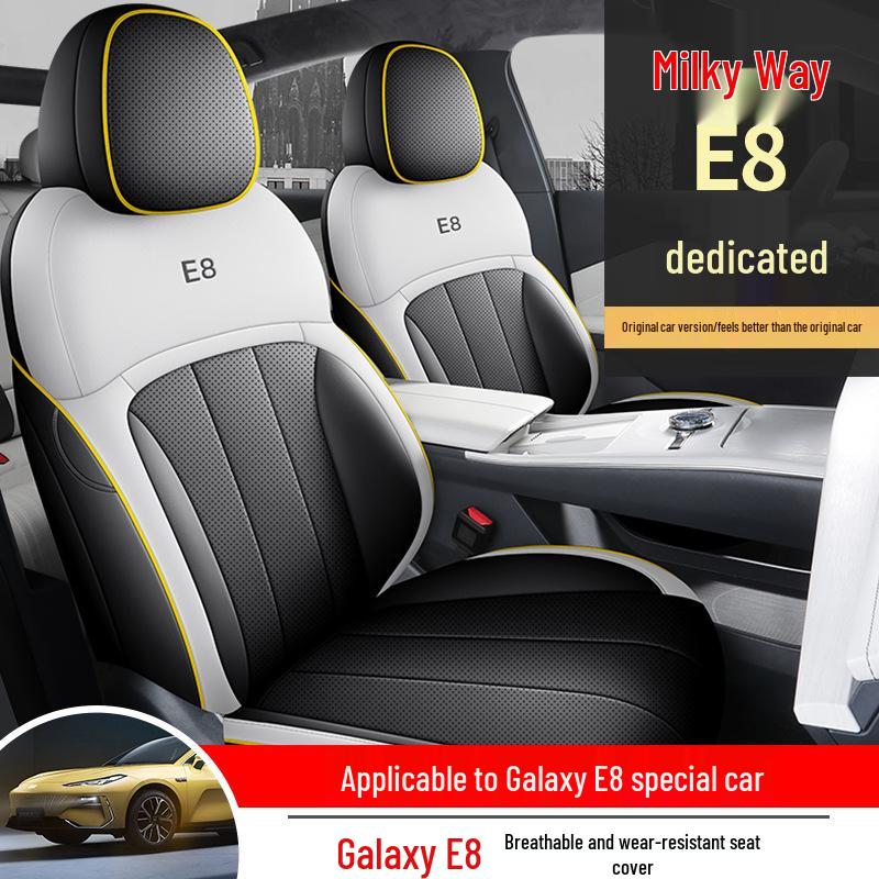 2024 Semi-Enclosed Universal Car Seat Cover for All-Season Comfort, Compatible with Galaxy E8.