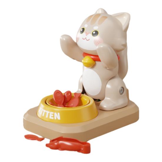 

Забавные настольные игры для родителей и малышей Интерактивная игра с кошкой для детей Упражнение на координацию движений рук и глаз Веселая игрушка-розыгрыш для детей серый