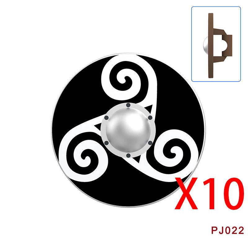 Mittelalterliche Militärburg Ritter Bausteine Reitpferd Wolf Bär Elefant Tier Weste Waffe Fahne Sattel Spielzeug Ziegelstein Geschenk A06