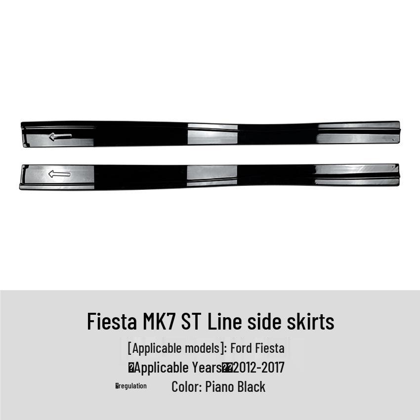 Ford Fiesta MK7 ST Line (2012-2017) Side Skirt Spoiler Accessories