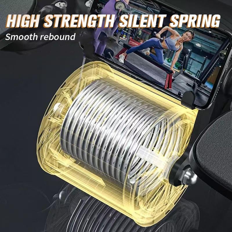 New Ab Roller Wheel with Timer Knee Mat,Automatic Rebound Abdominal Wheel with Elbow Support Ab Workout Equipment for Core Muscles Abs Exercise Roller