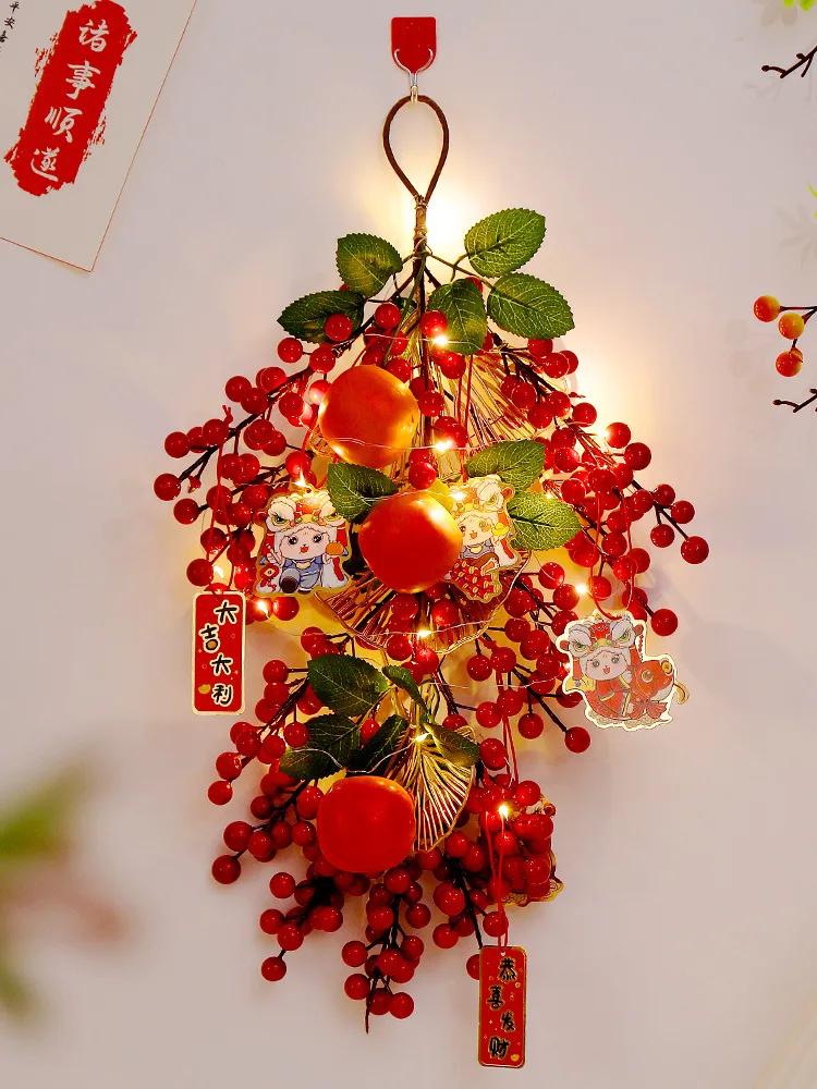 Chinese New Year Decorations,Glowing Hanging Pendant with Light ,Spring Festival Lunar New Year Pendants,For Homewarming
