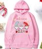 European & American Santa Claus Printed Christmas Hooded Hoodie