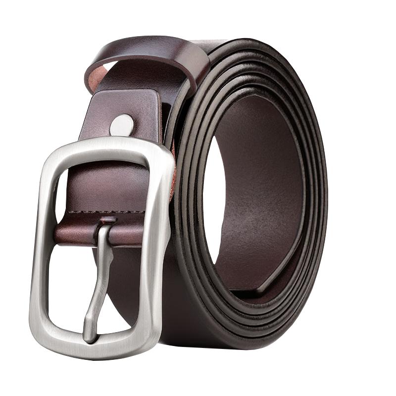 

Men s Vintage Leather Pin Buckle Belt 120cm (Adjustable)