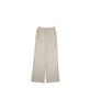 320SHOWROOM Ribbed Banding Wide-Leg Pants Beige