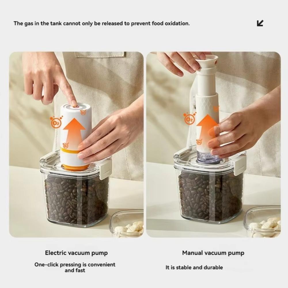 Moisture-proof Vacuum Sealed Tank Stackable Fresh Storage Box  Kitchen Storage
