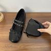 Fashion 2025 Hot Selling Square Toe Butterfly-knot Women Mary Jane Shoes Ladies Soft Sole Dress Flats Casual Street Style Ballet Shoes