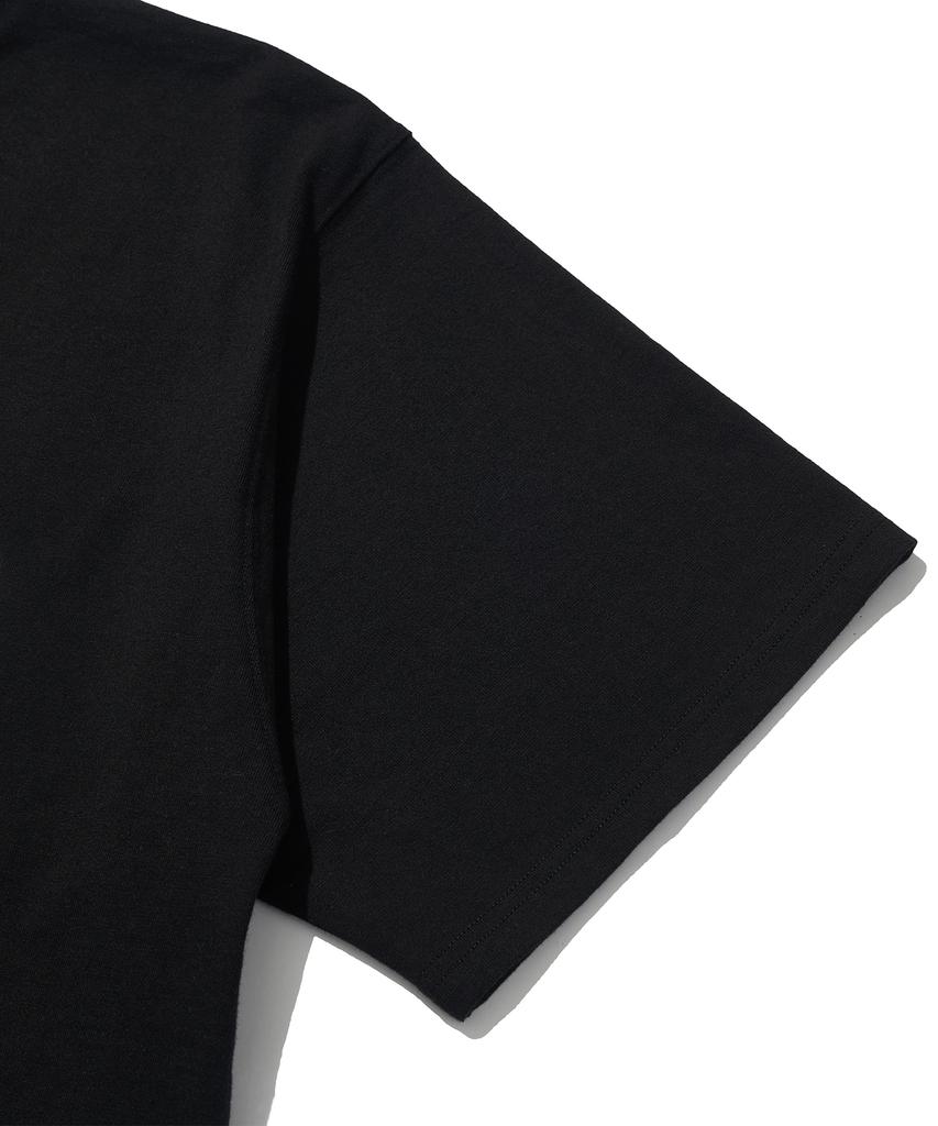 RAW LAB Arch Logo Cotton Short Sleeve T-Shirt (Black)
