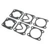 Air Compressors Valve Plate Washers Valve Plate Gaskets 6pcs Black Hole Spacing: 48x62mm Plastic Replacement Parts