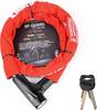 Kaedear Motorcycle Wire Lock with 1250mm 22mm Outer 10mm Wire Key Loss Key Duplication Lock, Key, Length, Diameter, Diameter, Heavy-Duty Cylinder,