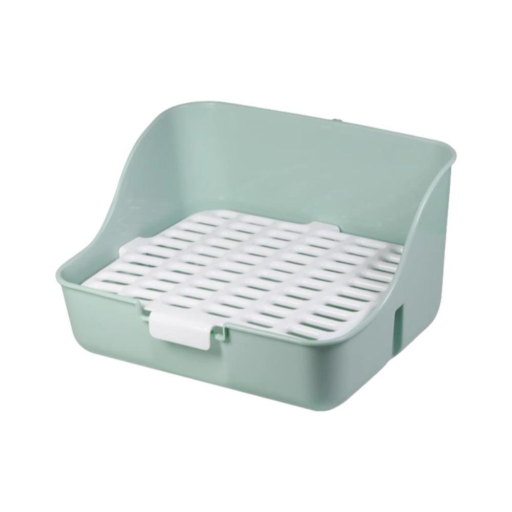 Stable Rabbit Toilet Splash-Proof Animal Potty Trainer Durable Pet Toilet Box  Pet Enclosure