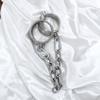 Stainless Steel Press Lock Neck Collar Handcuffs Anklecuffs Restraints Slave SM Lockable Cuff Set Sex Toys for Women Man Couples