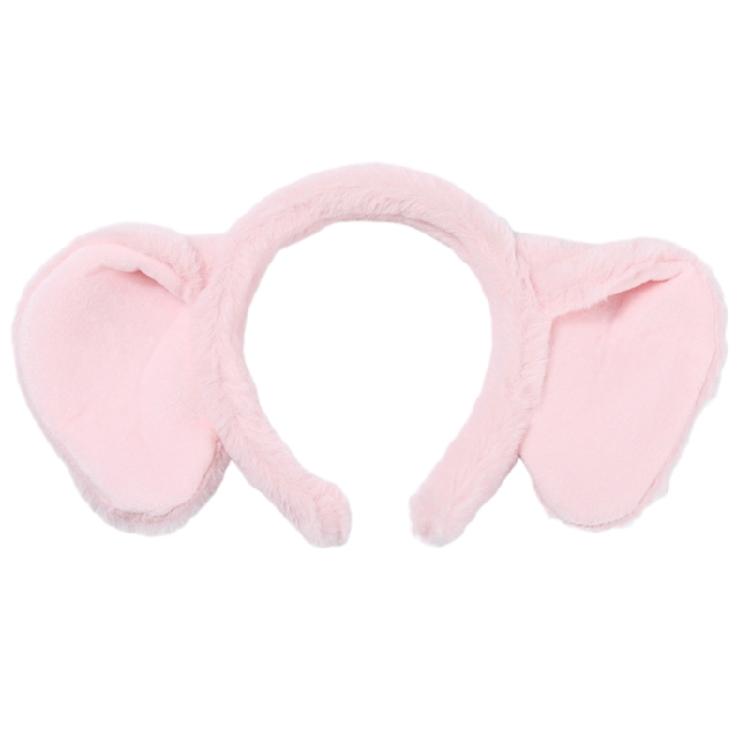 Soft Elephant Plush Headband for Children Fashion Hairpieces Ornament for Makeup Application and Skin Care Routines
