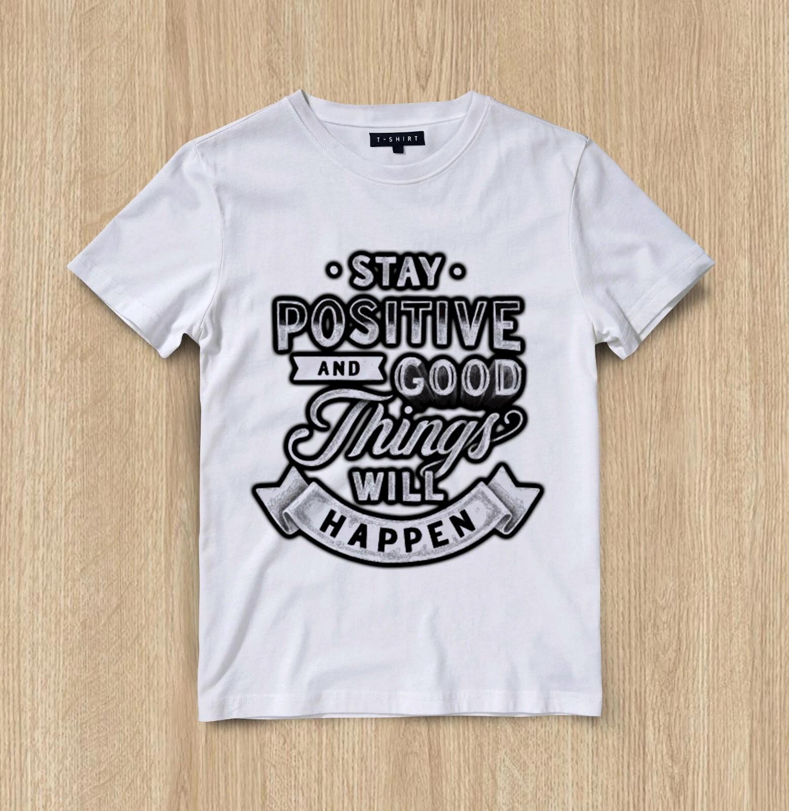 Custom Positive Vibes Guarantee T-shirt Design Unisex Jersey Short Sleeve Tee XL