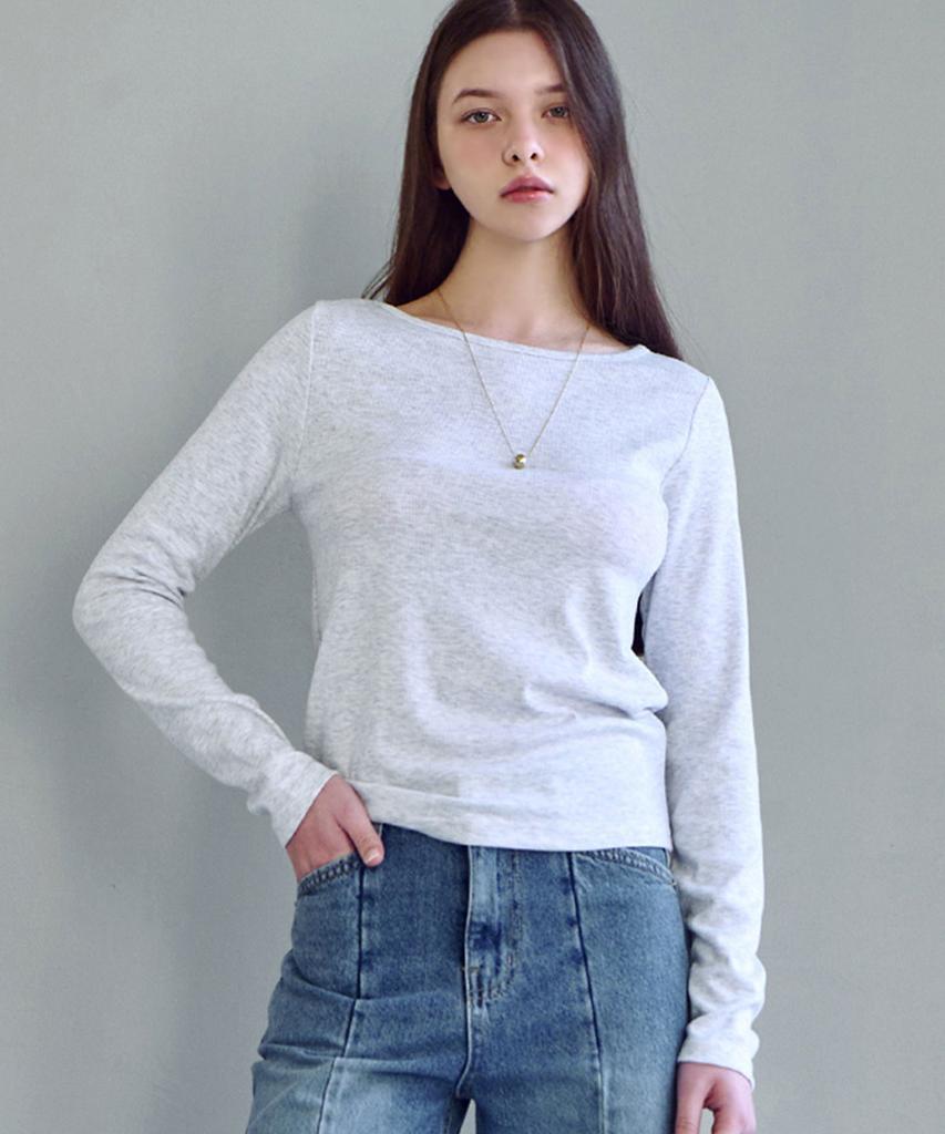 LUSIDA [2Pack] Feel Soft Long Sleeve T-Shirt (Type B)