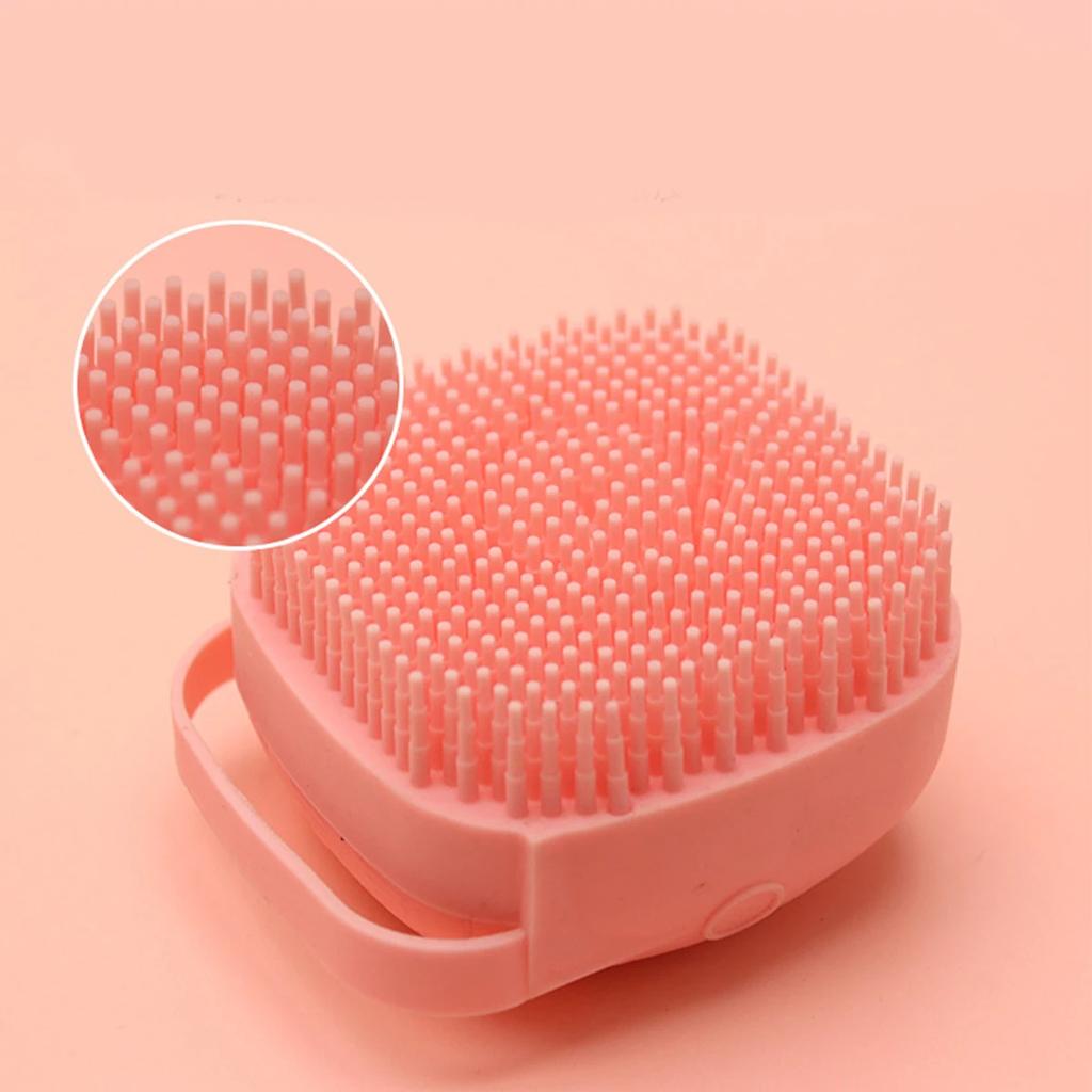 Pet Dog Shampoo Brush Cat Massage Comb Grooming Brush Suitable for Bathing Long and Short Hair Pets Soft Silicone Rubber