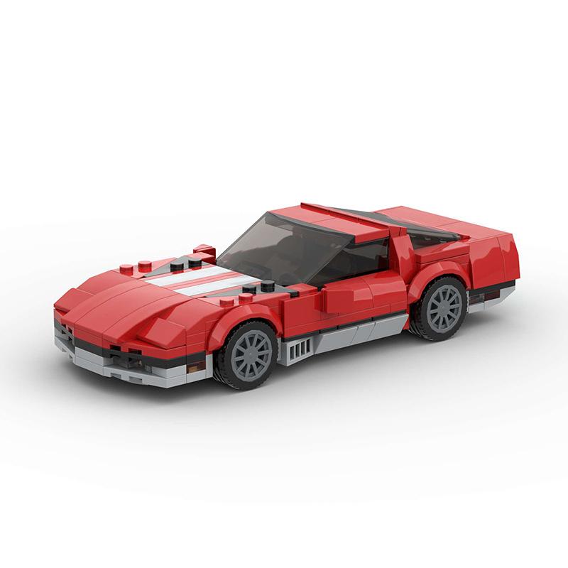 Creative Champion Car MOC City Vehicle Super Car Rally Building Blocks Bricks Set Ornament Diy Consturction Toys For Kids Adults