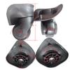 1 pár DIY kufr Výměna zavazadel Kolečka Otočná Opravy Příslušenství Mute Roller Wheels pro cestovní tašku