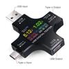 Color Screen USB C Voltages Current Meter with Advanced Bidirectional Current Detection USB C Voltmeter Ammeter Detector