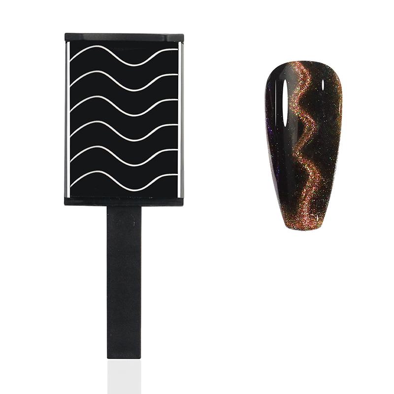 Nail Art Kočičí oko Magnet 3D Phantom Magnet Lak na nehty Lepidlo Magnet Vzor Magický Magnet Speciál pro nehtový salon