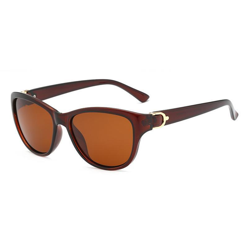 1PC Cat Eye Polarized Sunglasses Ladies Elegant Sunglasses Outdoor Driving Beach Sunscreen Anti-ultraviolet Anti-blue Light Goggles