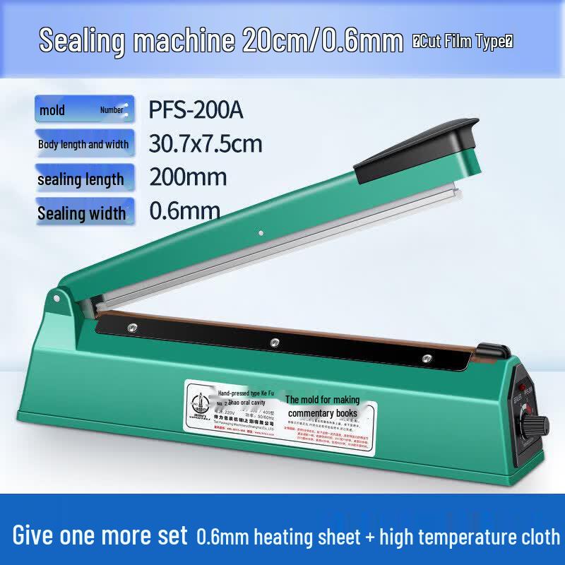 Qiwei Portable Impulse Heat Sealer & Cutter