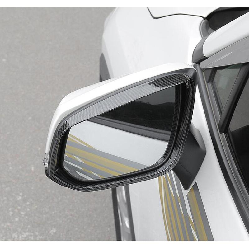 Side Rearview Mirror Eyebrow Cover Trim ABS Chrome Car Accessories Exterior Decoration 2Pcs For Toyota Sienna