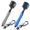 Golf Club Brush Long Handle Double Sided Golf Rod Golf Groove Cleaner Golf Cleaning Brush Golf Club Aids with Keychain