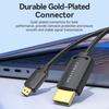 VENTION AGHBG 1.5m 4K 60Hz Mini HDMI to HDMI PVC Wire Male to Male Adapter Cable