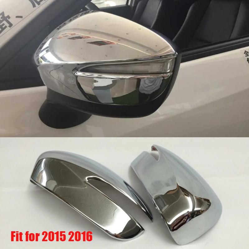 For Mazda CX-5 CX5 2012 -2014 2015 2016 2017- ABS Side Door Mirror Carbon Fiber Look Rear View Rearview Caps Trim Car Covers