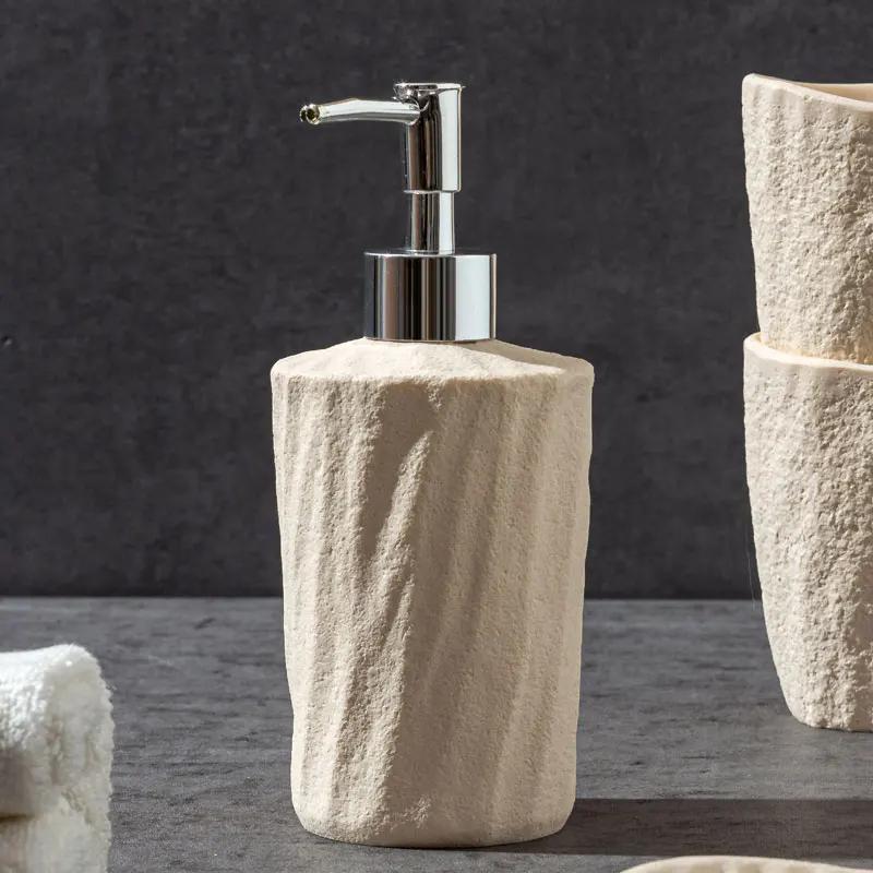 340ml Creative Resin Soap Dispenser lotion Bottle Hotel Luxury Press Bottle Shampoo Shampoo Shower Gel Split Bottle dispenser