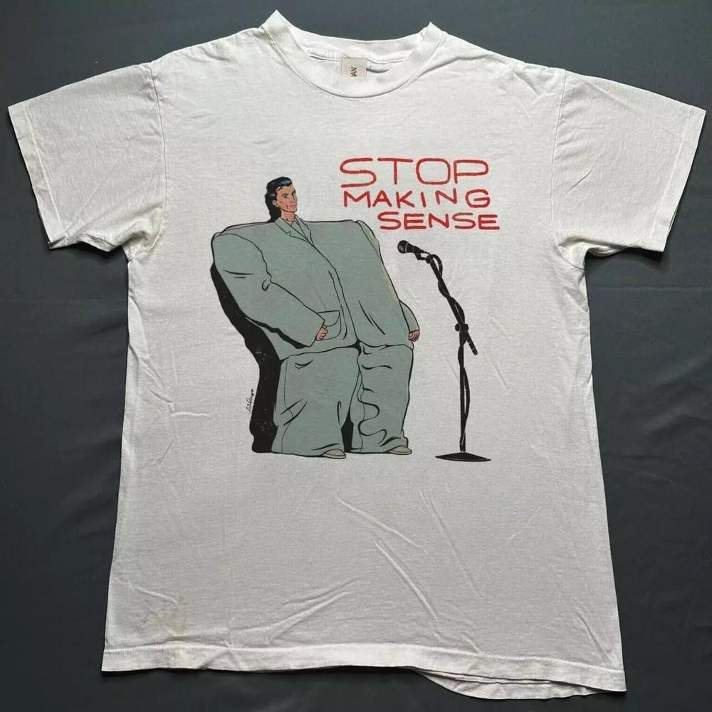 Talking Heads Shirt, Talking Heads White Short Sleeve T-Shirt Unisex S-5XL Unisex T-Shirt M