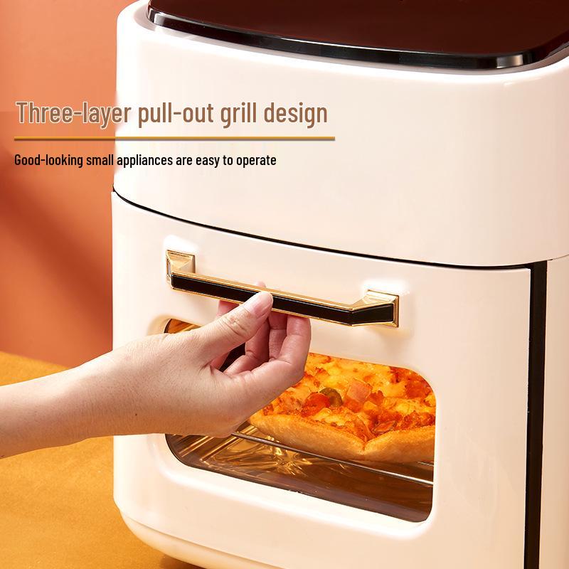 15L Large Capacity Smart Air Fryer, Oil-Free Multifunctional Electric Oven