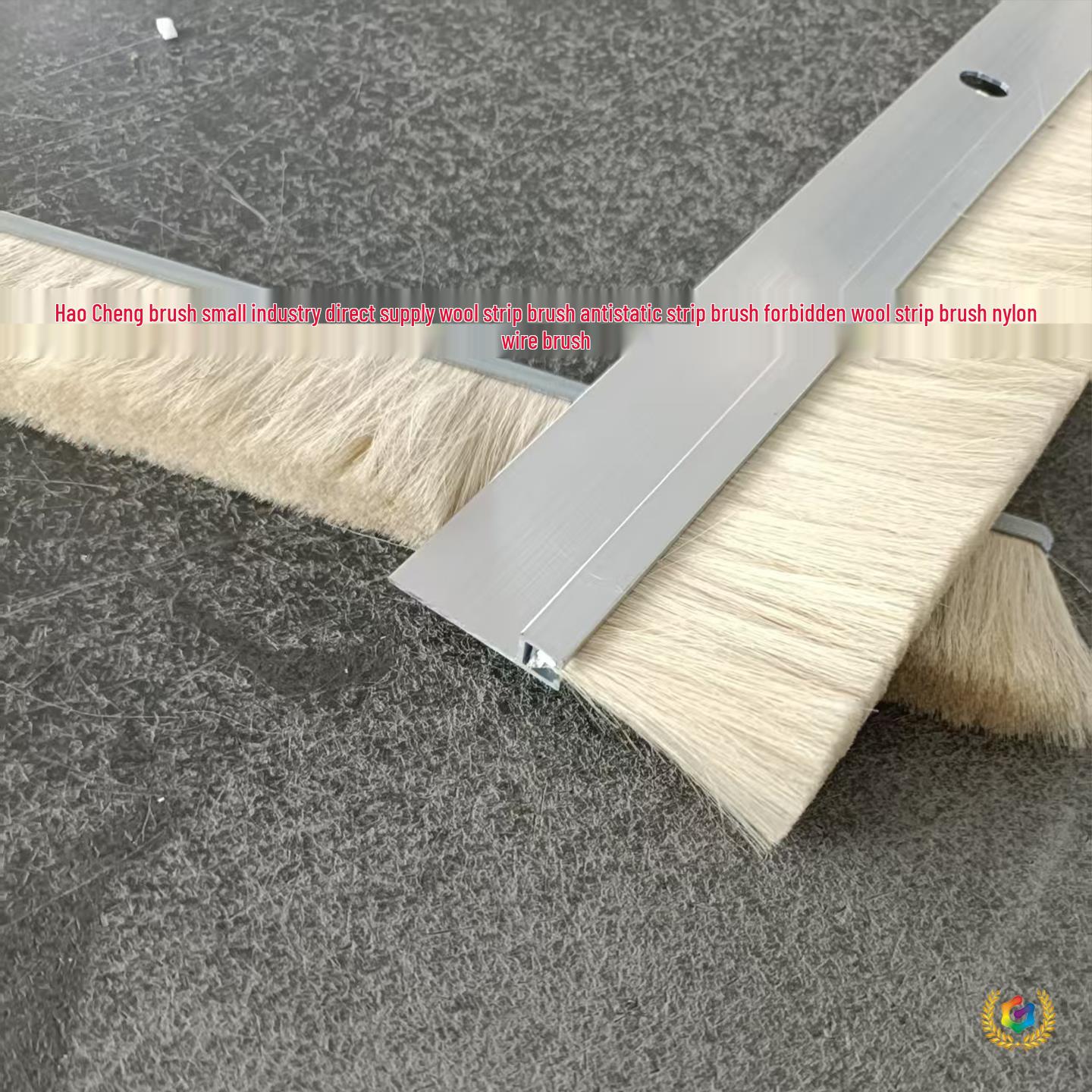 Высокотемпературная шерстяная латексная кисть из алюминиевого сплава с пылезащитным уплотнением Thickened 5*5H, 1m each, 10mm wool