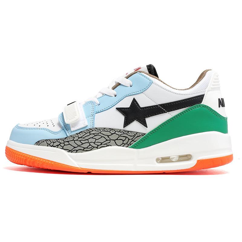 

Sneakers men s youth spring new aj niche tide shoes air cushion Putian pentagram heightening men s shoes 44