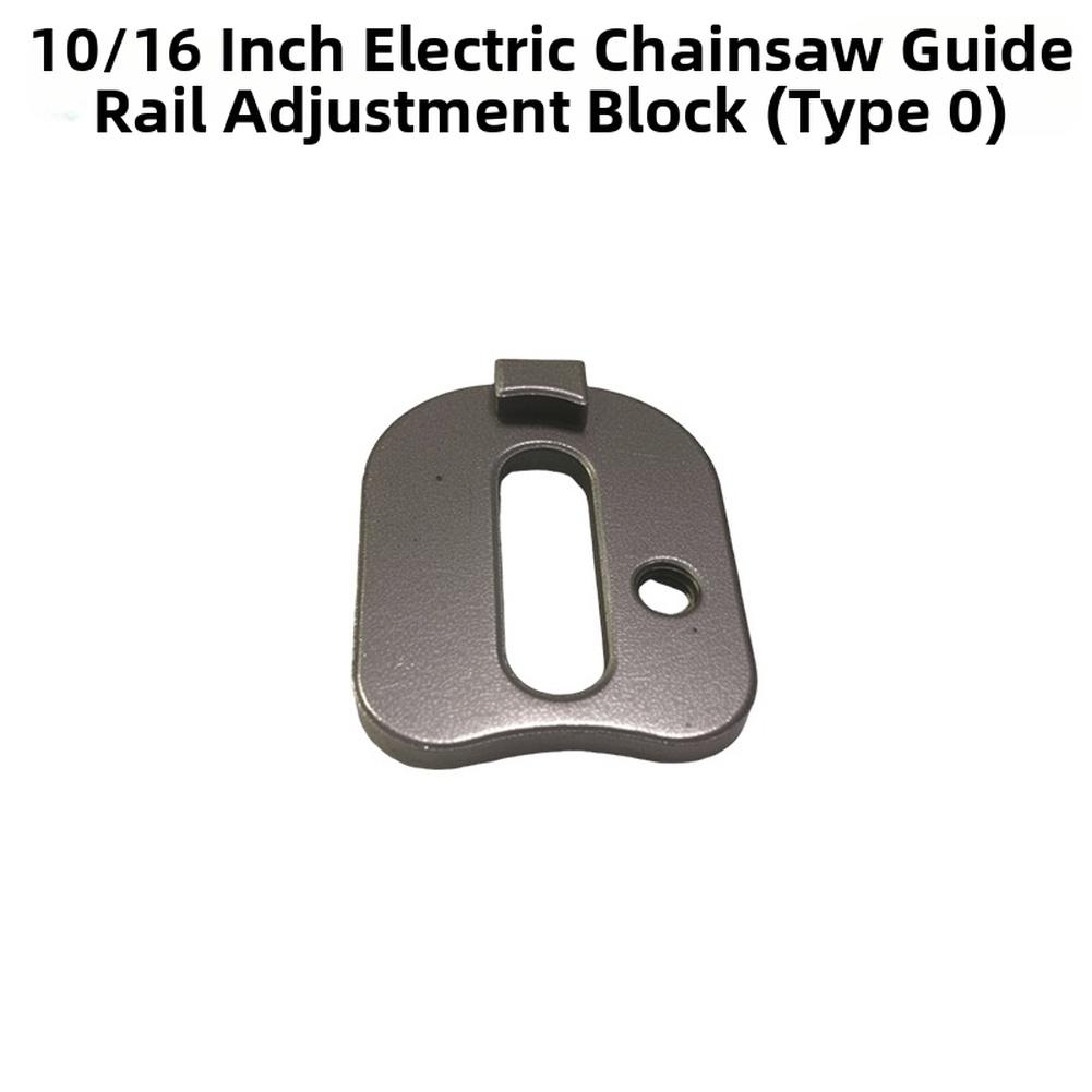 Chain Regulator Adjuster Block for 10 12 16 Inch Electric Chainsaws Made of Lightweight Aluminum Alloy Gray 3.3x3.2cm