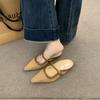 Fashion Shoes Pointed Toe Ladies' Slippers Slipers Women Summer 2025 Cover Slides Shoes Woman 2025 Slippers Summer Pointed Toe Pantofle