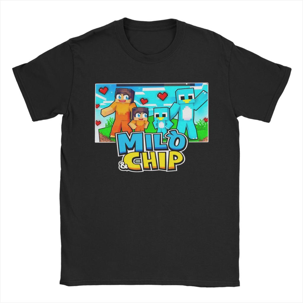 milo and chip Accessories Unisex T Shirt 100 Cotton Tee Printed Tshirt Clothing