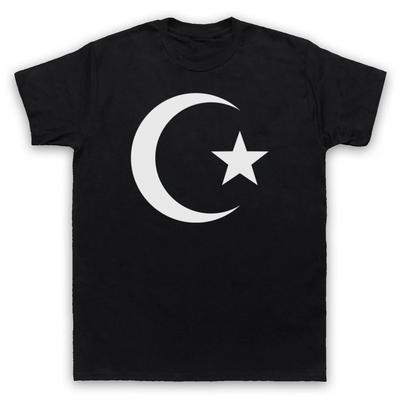 Islamic TShirt  Star  Crescent Islamic Symbol  Gift Idea Eid Ramadhan
