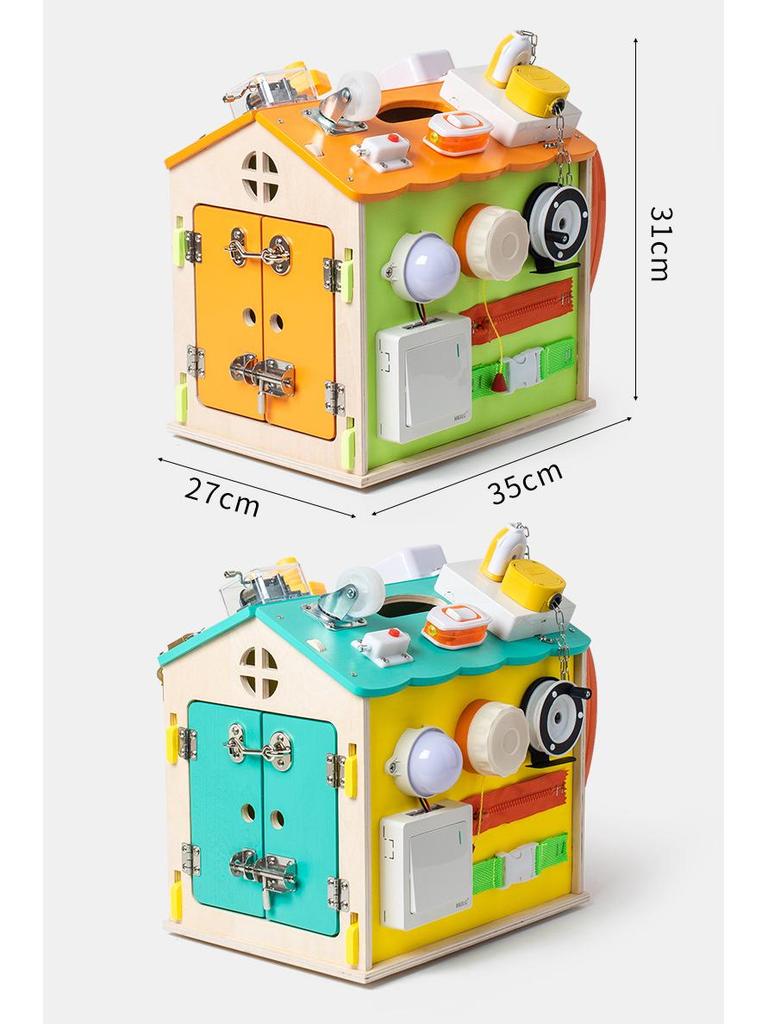 Montessori Busy Box: Early Education Toys for Ages 2-3
