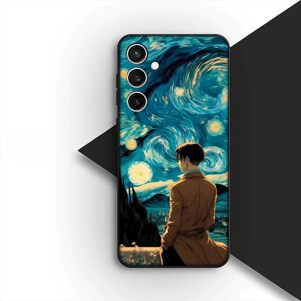 Casing Phone Cover for Huawei P30 P20 Mate 20 10 Lite Pro Y7 Y6P Y7A 2019 Nova 5T 3I Case Attack Eren Jaeger on Levi titan
