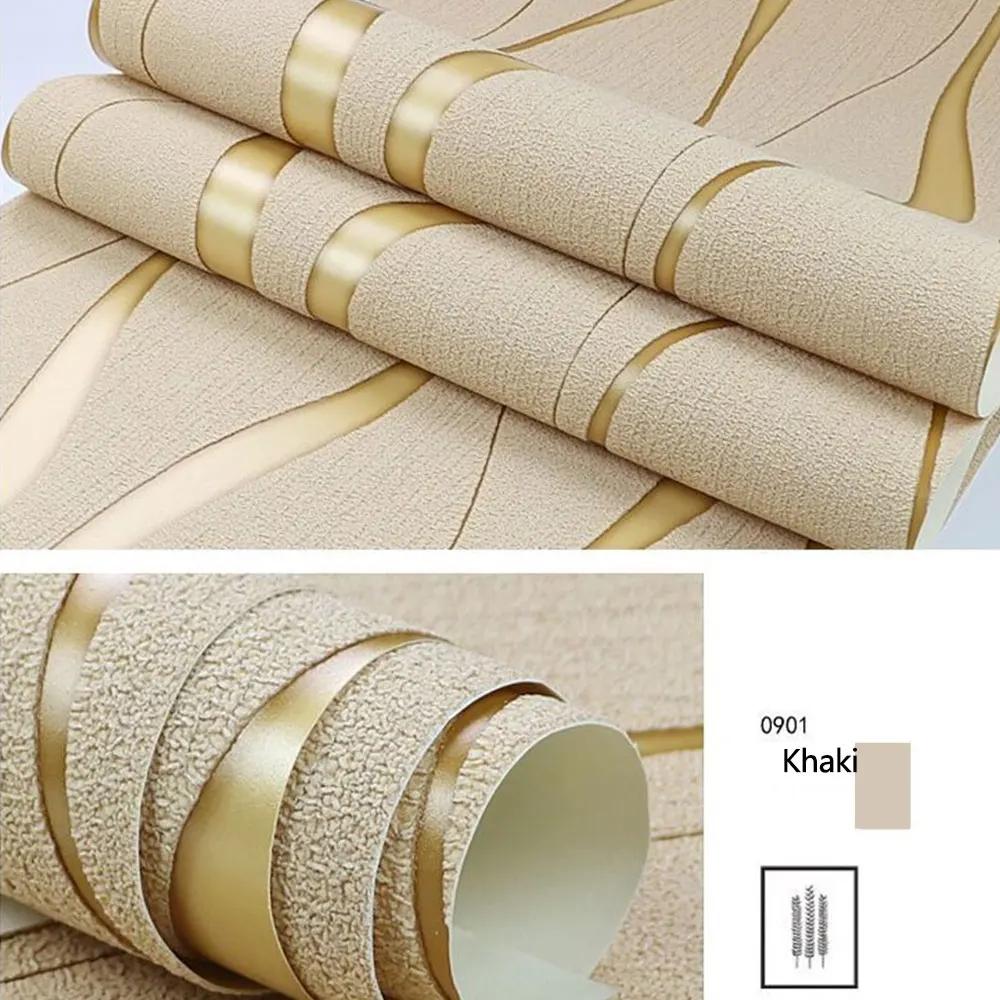 9.5 Meters Water Wave Pattern Non Woven Wallpapers Curved Imitation Deer Skin High Quality Home Ornament Wall Cover 3D