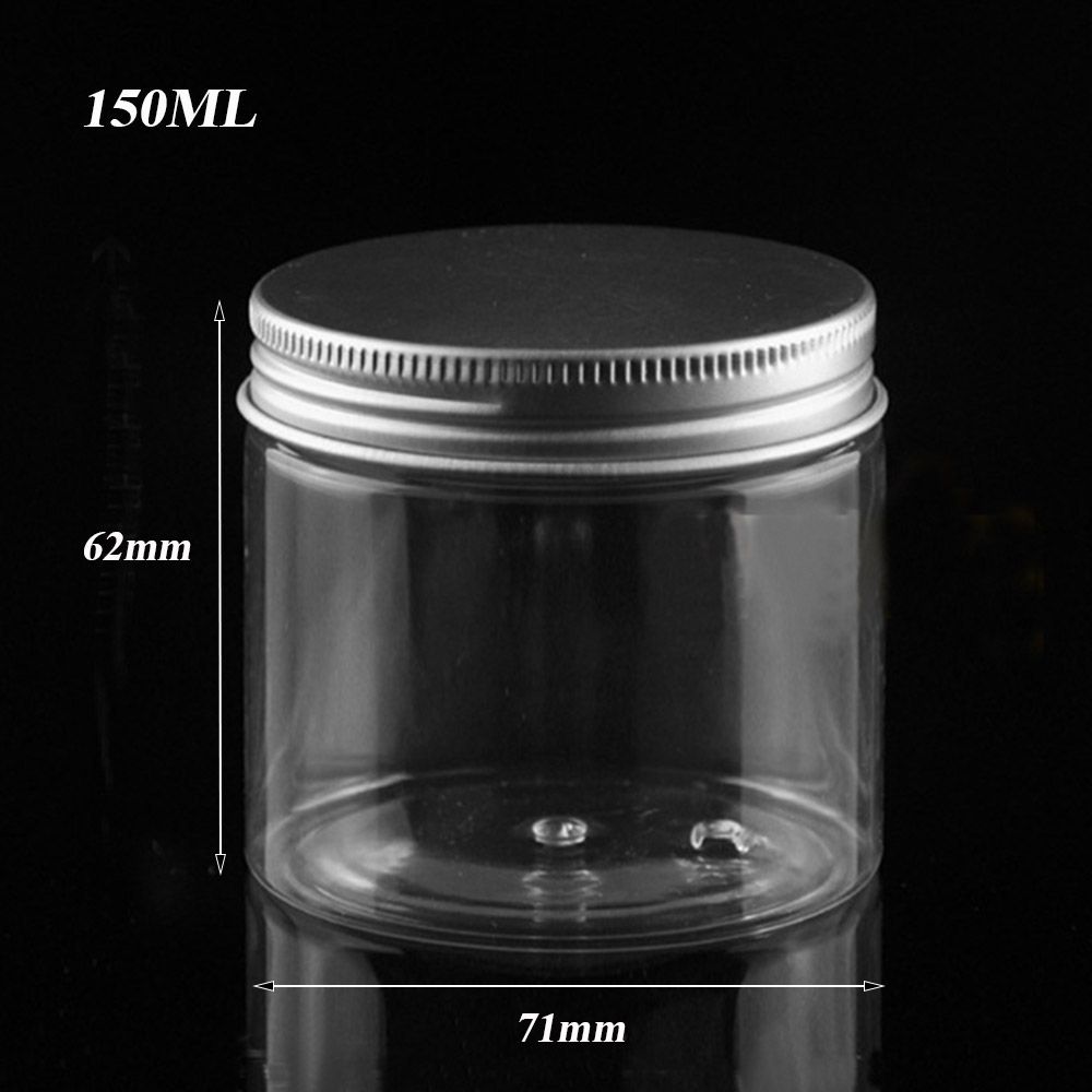 30-250ML Oil Wax Storage Bottle Tin Pot Empty Jar Aluminum Cap Container