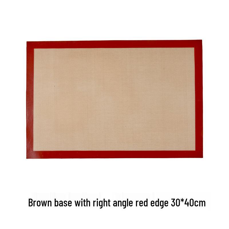 Coffee Silicone Baking Mat: 0.7mm Thick, Heat-Resistant, Platinum Silicone for Baking and Kneading