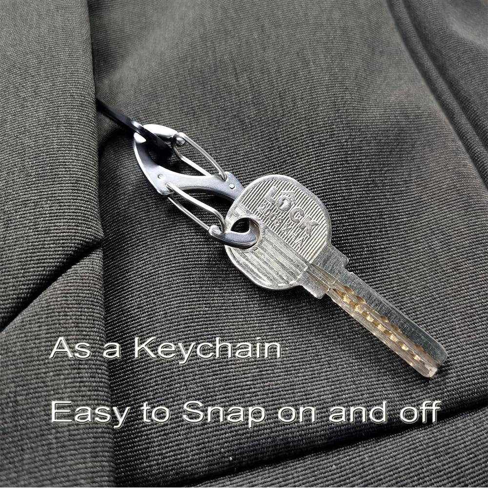 10Pcs Black Locking Zipper Clips For Backpack Travel Case Zipper Lock Anti-theft